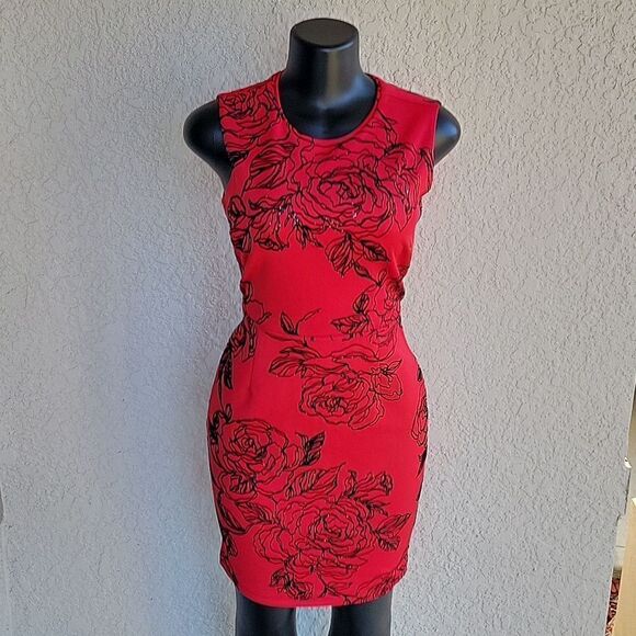 BRAND NEW VELVET FLEUR SLEEVELESS ROUNDNECK MINI WITH SPRINKLE ALL OVE DRESS - Picture 11 of 14